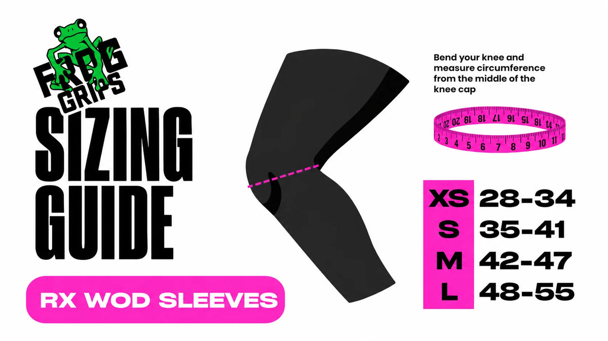 Frog Grips WOD KNEE SLEEVE - RX