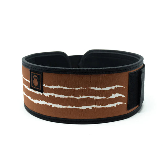 2POOD STAY WILD BY SHELI MCCOY 4" WEIGHTLIFTING BELT
