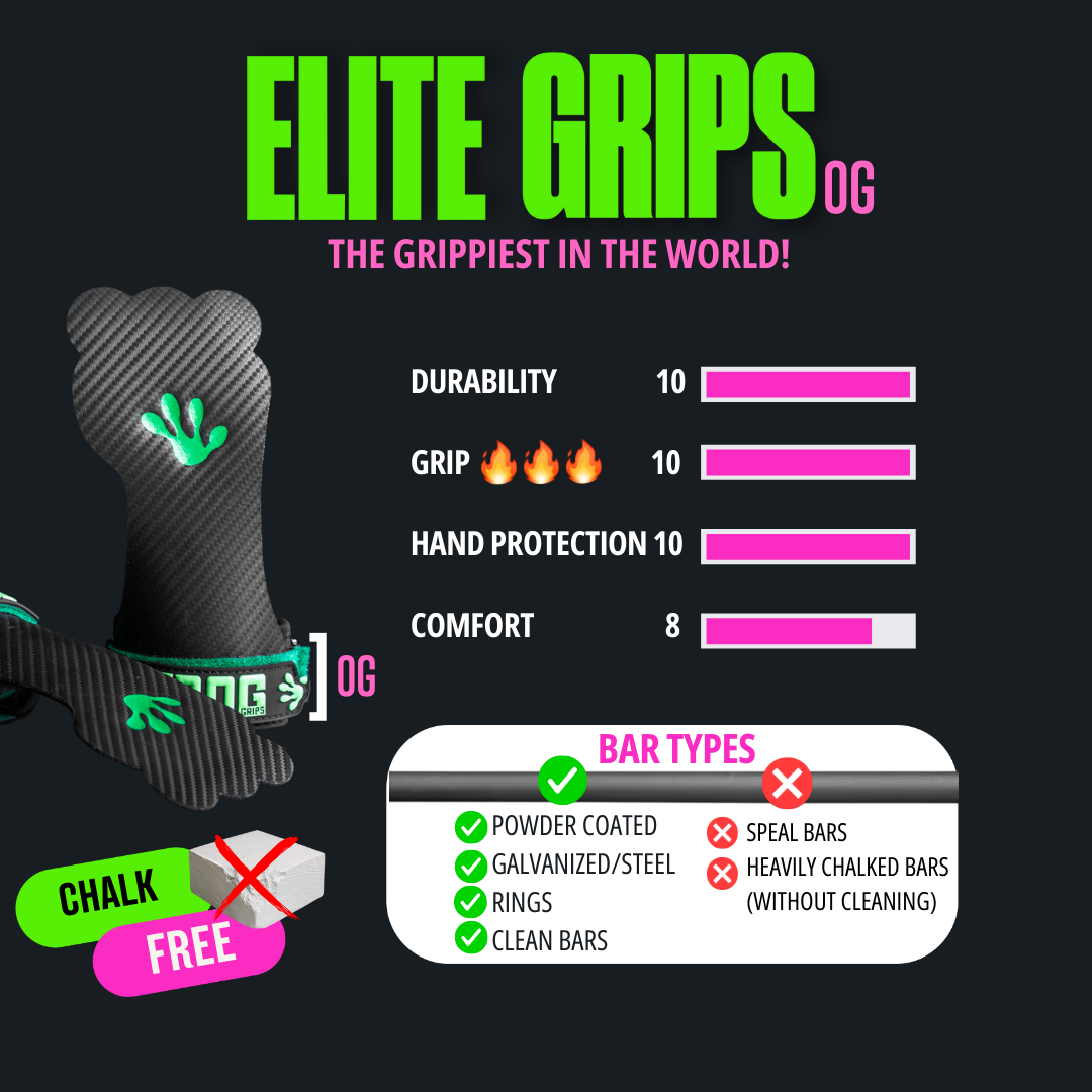 FROG GRIPS ELITE GRIPS 4.0 - OG Fingerless