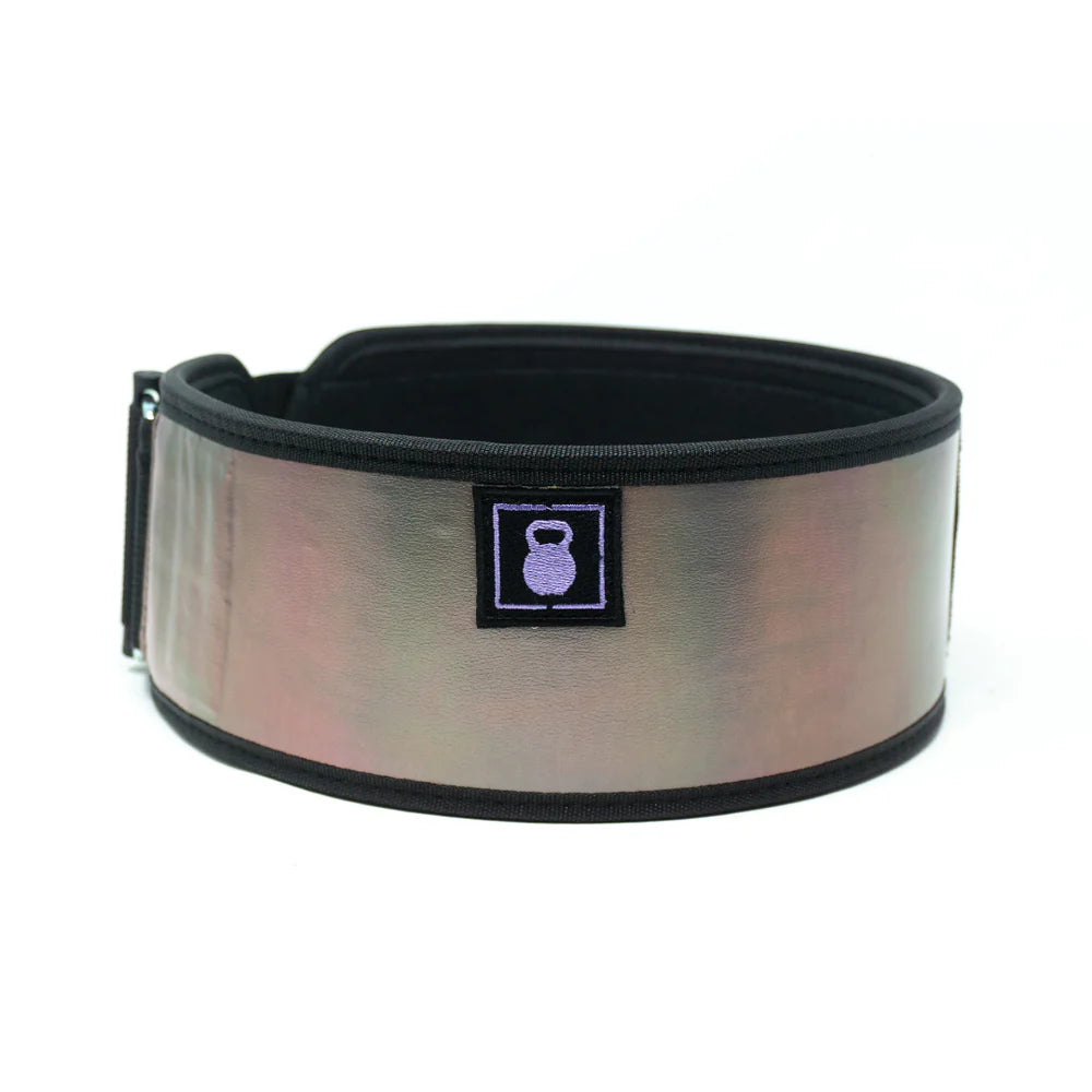 2POOD ULTRAVIOLET BY MATTIE ROGERS 4" WEIGHTLIFTING BELT
