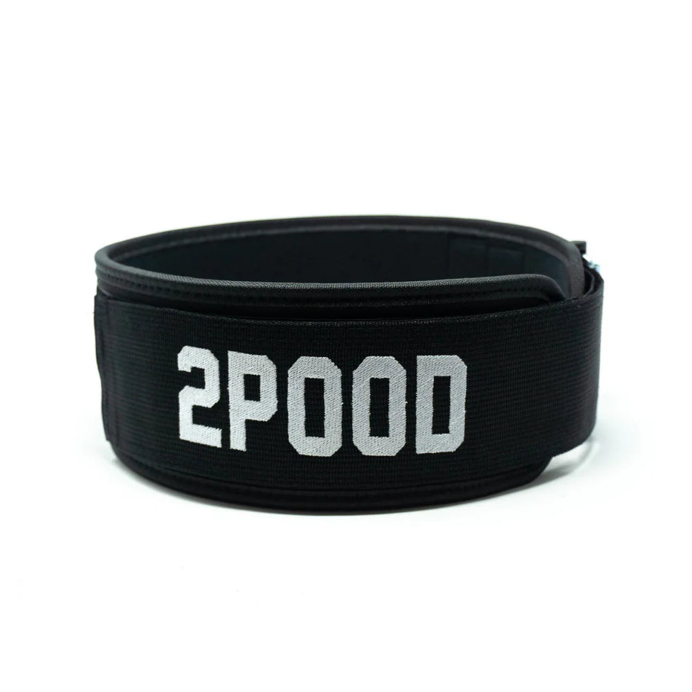 2POOD LEAVE NO DOUBT BY PRVN 4" WEIGHTLIFTING BELT
