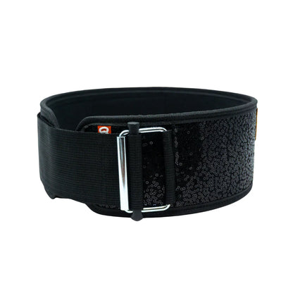2POOD BLACK MAGIC (SPARKLE) 4" WEIGHTLIFTING BELT