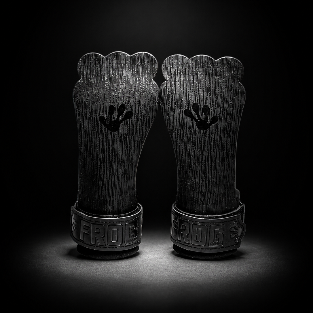 FROG GRIPS® ELITE HYBRID - FINGERLESS BLACK