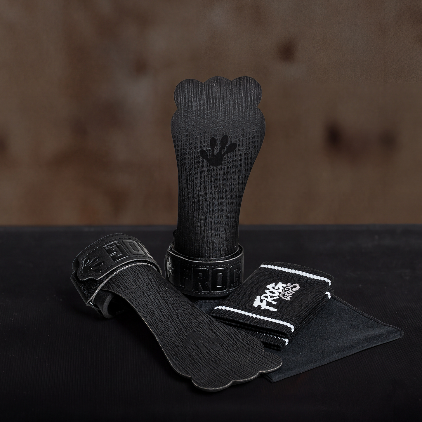 FROG GRIPS® ELITE HYBRID - FINGERLESS BLACK