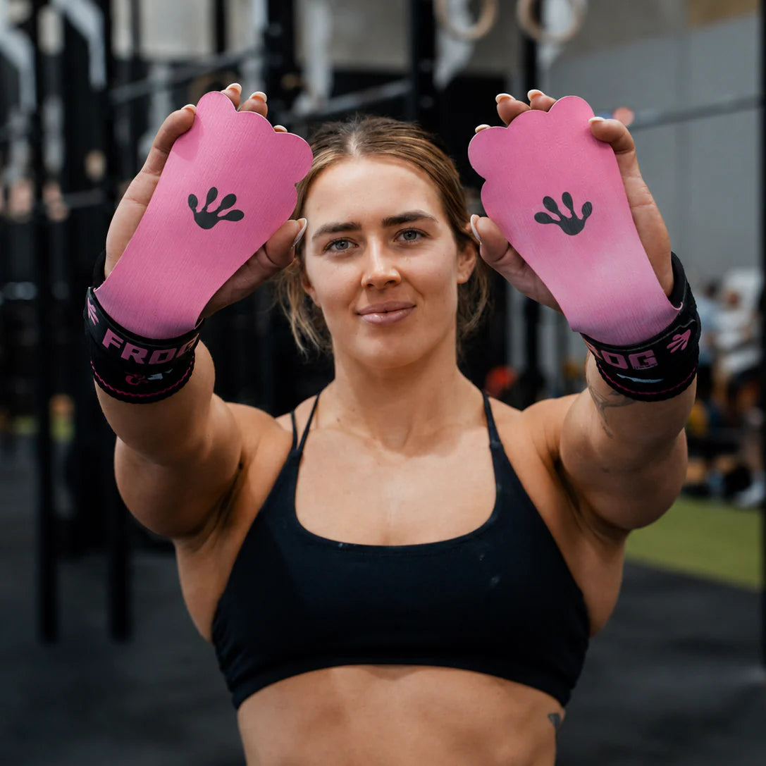 FROG GRIPS® ELITE HYBRID - FINGERLESS PINK