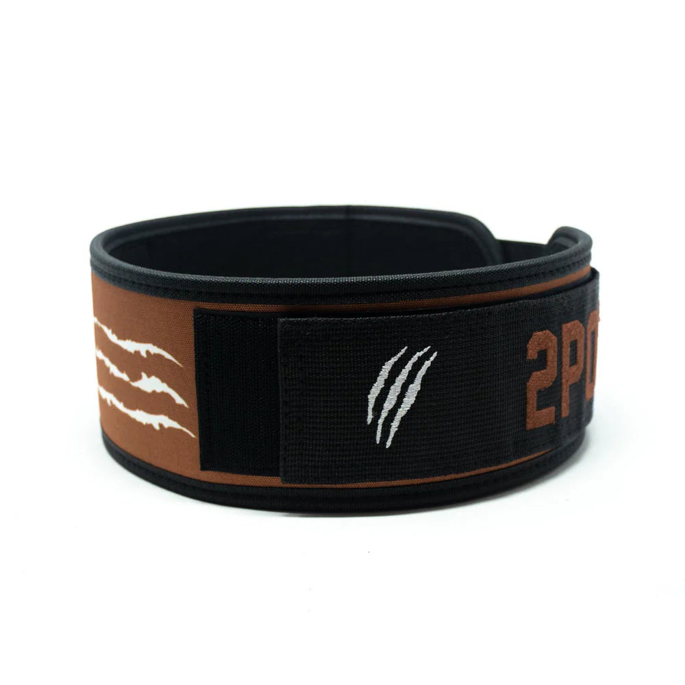 2POOD STAY WILD BY SHELI MCCOY 4" WEIGHTLIFTING BELT
