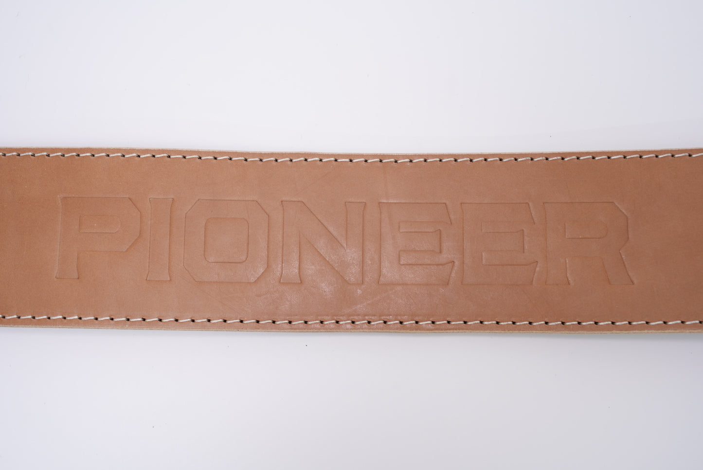 4" 13MM LEVER BROWN LEATHER & SUEDE LEVER WEIGHT BELT