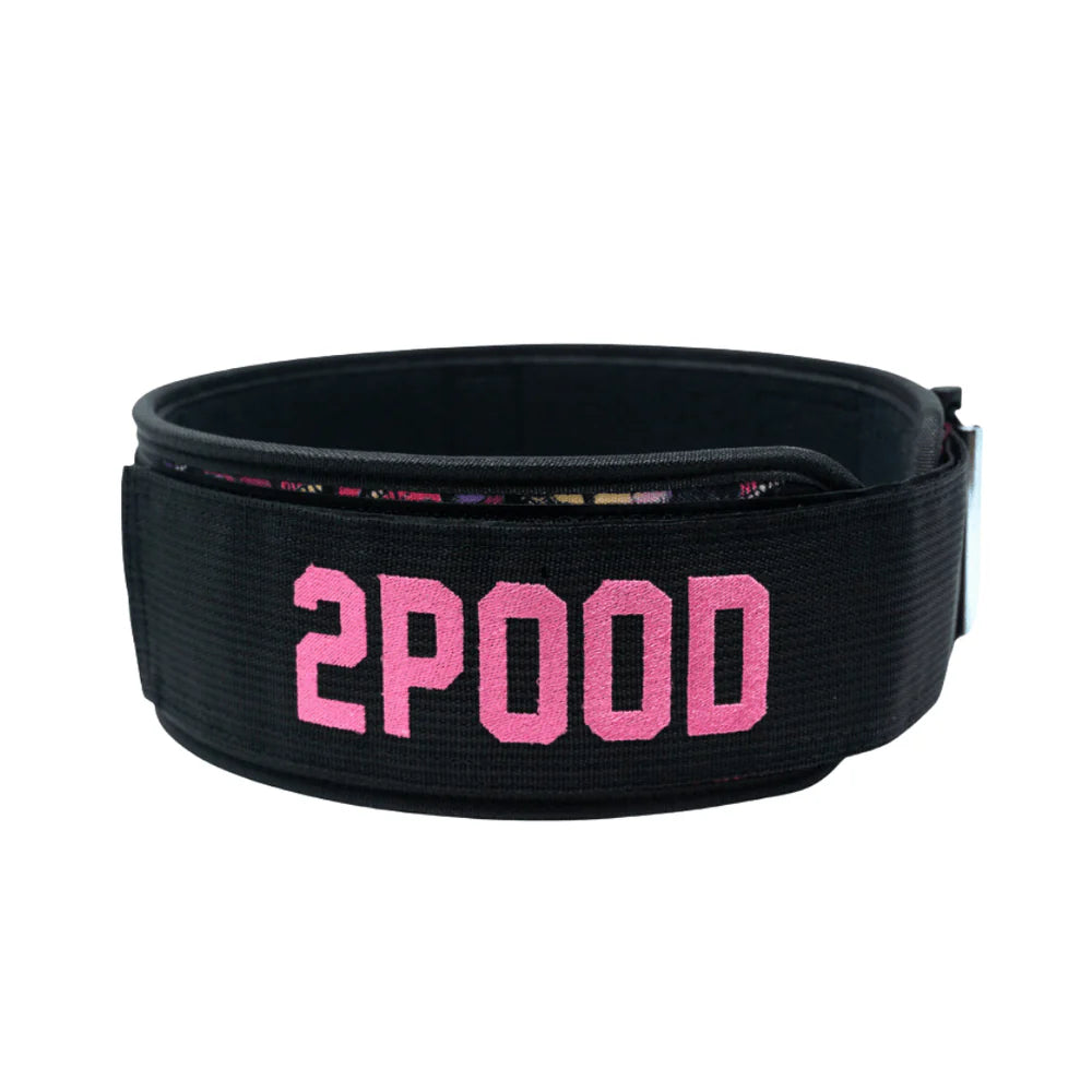 2POOD 'TIL DEATH 4" WEIGHTLIFTING BELT