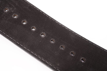 PIONEER 4" 13MM DOUBLE SUEDE LEVER BELT W/ PIONEER EMBROIDERED LOGO
