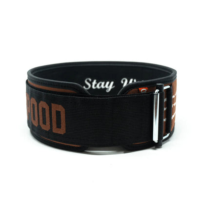 2POOD STAY WILD BY SHELI MCCOY 4" WEIGHTLIFTING BELT