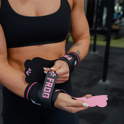 FROG GRIPS® ELITE HYBRID - FINGERLESS PINK