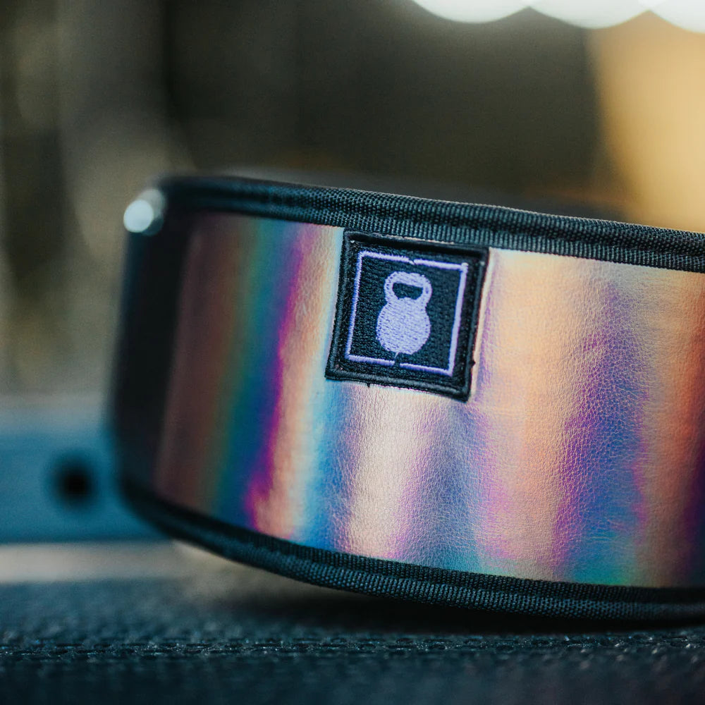 2POOD ULTRAVIOLET BY MATTIE ROGERS 4" WEIGHTLIFTING BELT