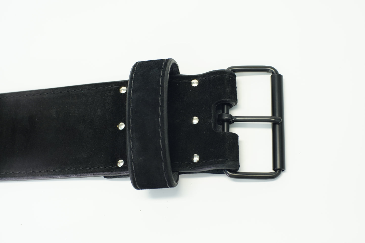 PIONEER Double Suede Pioneer Cut Powerlifting Belt 4" 10mm