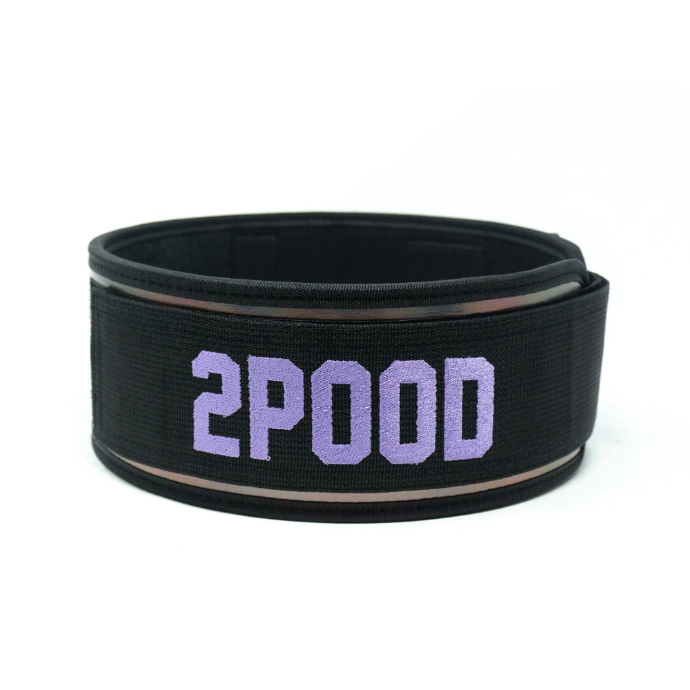 2POOD ULTRAVIOLET BY MATTIE ROGERS 4" WEIGHTLIFTING BELT