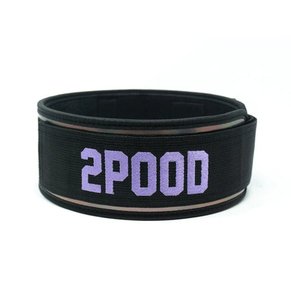 2POOD ULTRAVIOLET BY MATTIE ROGERS 4" WEIGHTLIFTING BELT