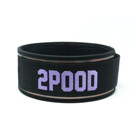 2POOD ULTRAVIOLET BY MATTIE ROGERS 4" WEIGHTLIFTING BELT