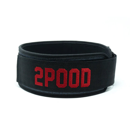 2POOD STRENGTH LIFESTYLE 4" WEIGHTLIFTING BELT