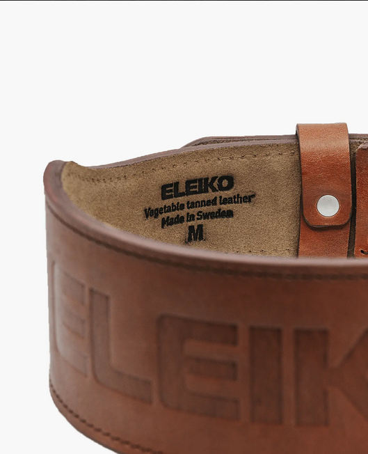 ELEIKO Weightlifting Leather Belt