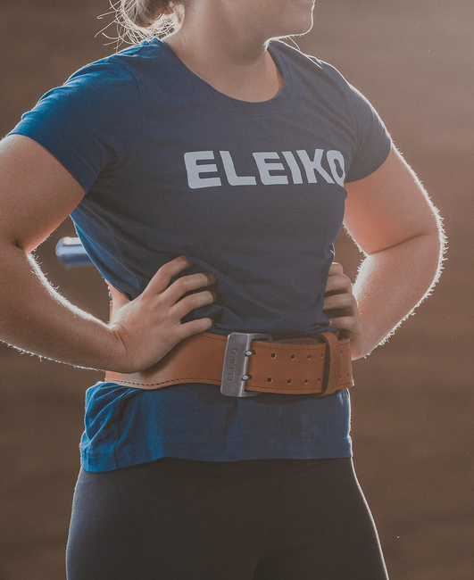 ELEIKO Weightlifting Leather Belt