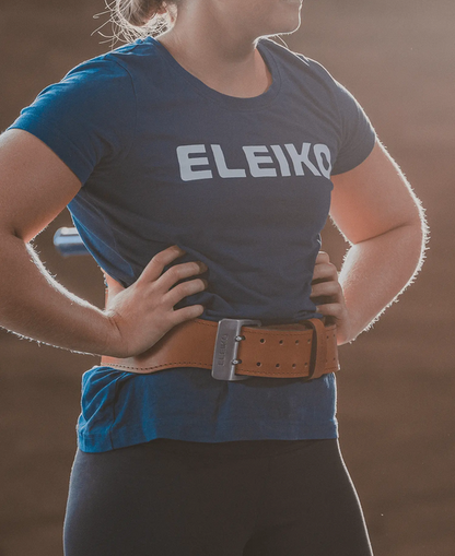 ELEIKO Weightlifting Leather Belt