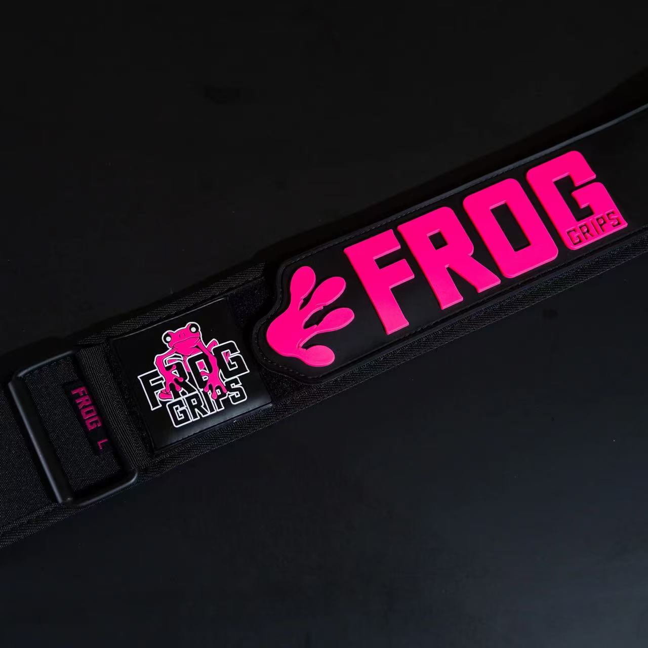 Frog Lifting Belt (Green/Pink/White/Black)