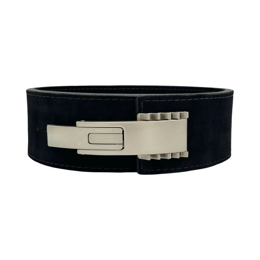 4" 13MM DOUBLE SUEDE LEVER BELT W/ PIONEER EMBROIDERED LOGO-IN STOCK